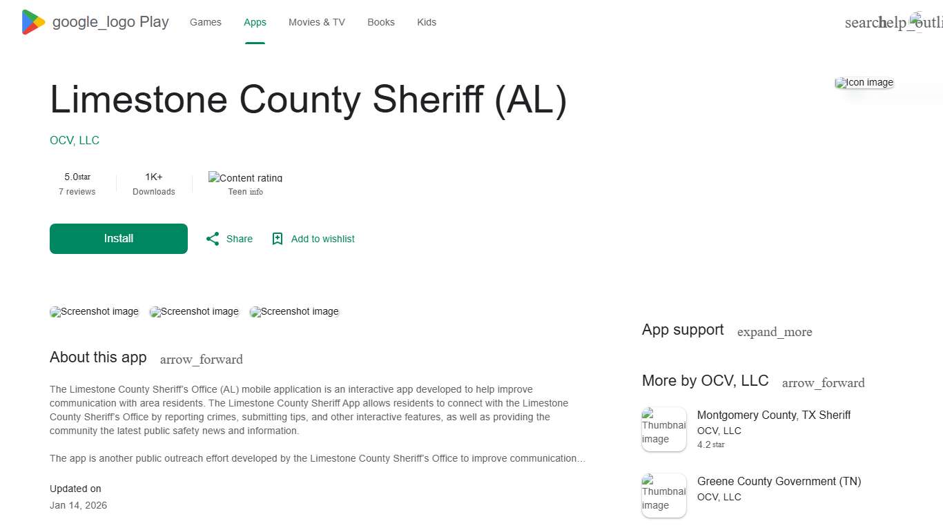 Limestone County Sheriff (AL) - Apps on Google Play